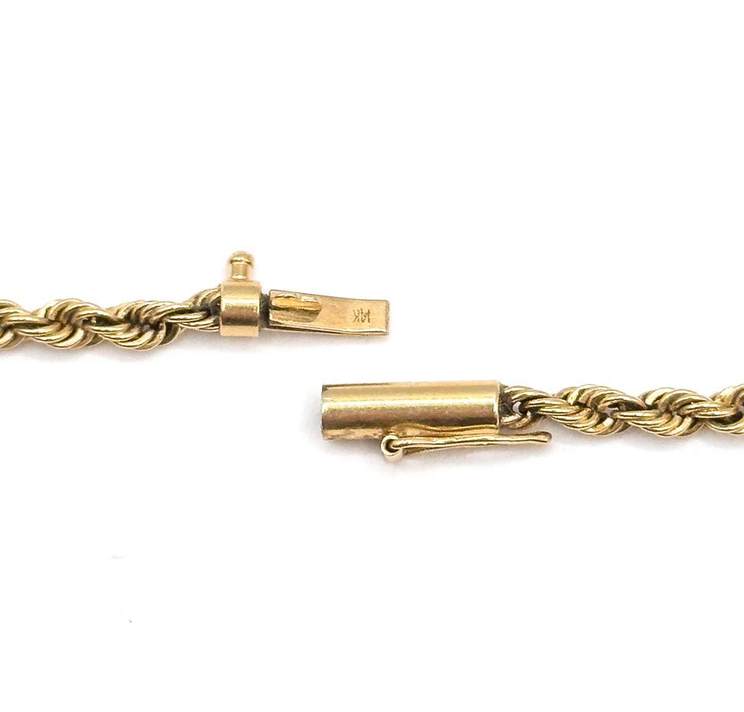 Vintage Rope Chain 21in in 14K Gold