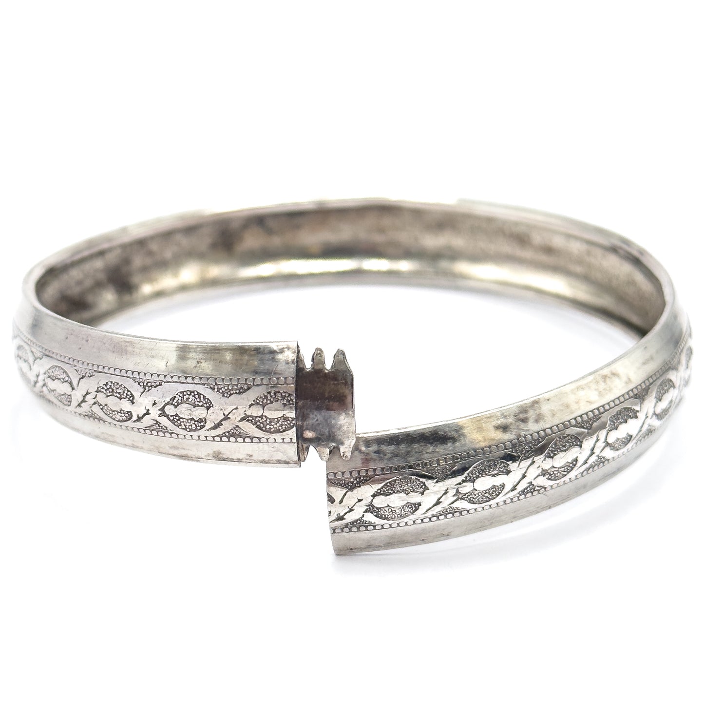 Vintage Beaucraft Sterling Bangle Bracelet