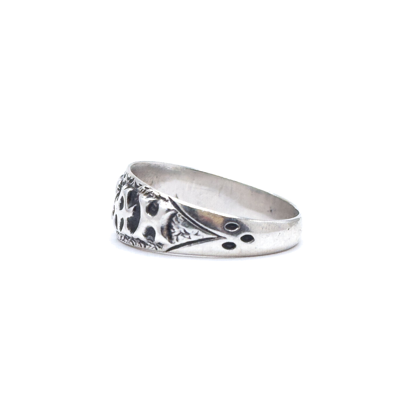 Vintage Mizpah Ring in Silver