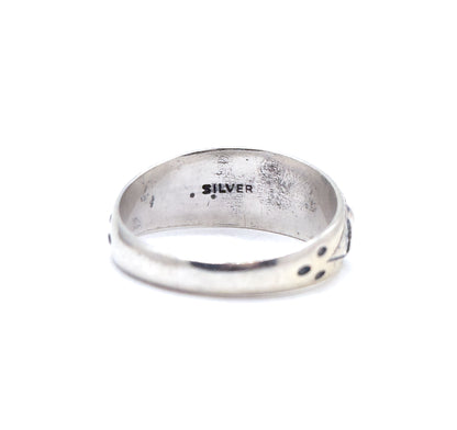 Vintage Mizpah Ring in Silver