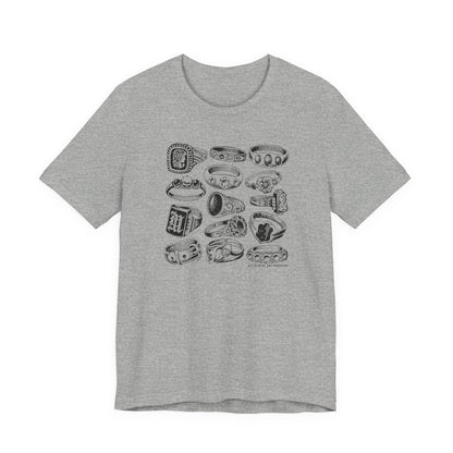 Victorian Rings Short Sleeve Tee Shirt