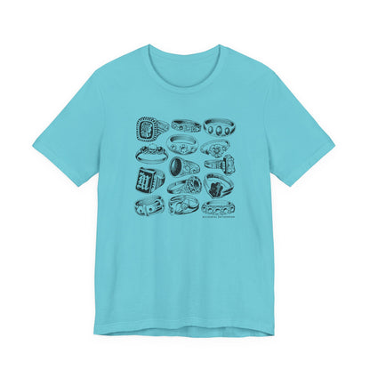 Victorian Rings Short Sleeve Tee Shirt