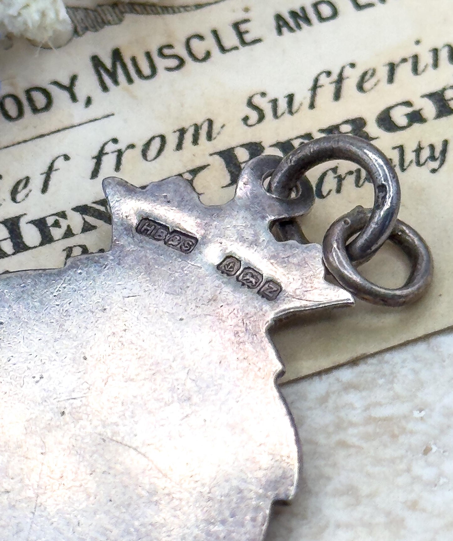 Antique Silver Bowling Pendant 1920s Vintage Bowling Medal Mens Fob Pendant