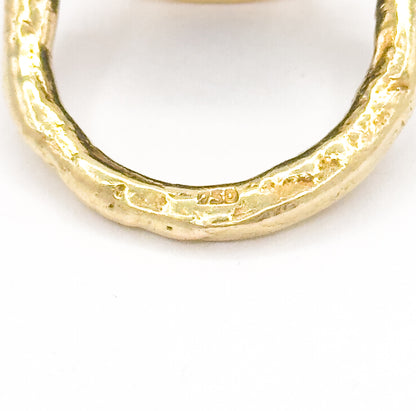 Ancient Roman Coin Ring in Contemporary Mounting in 18K Gold