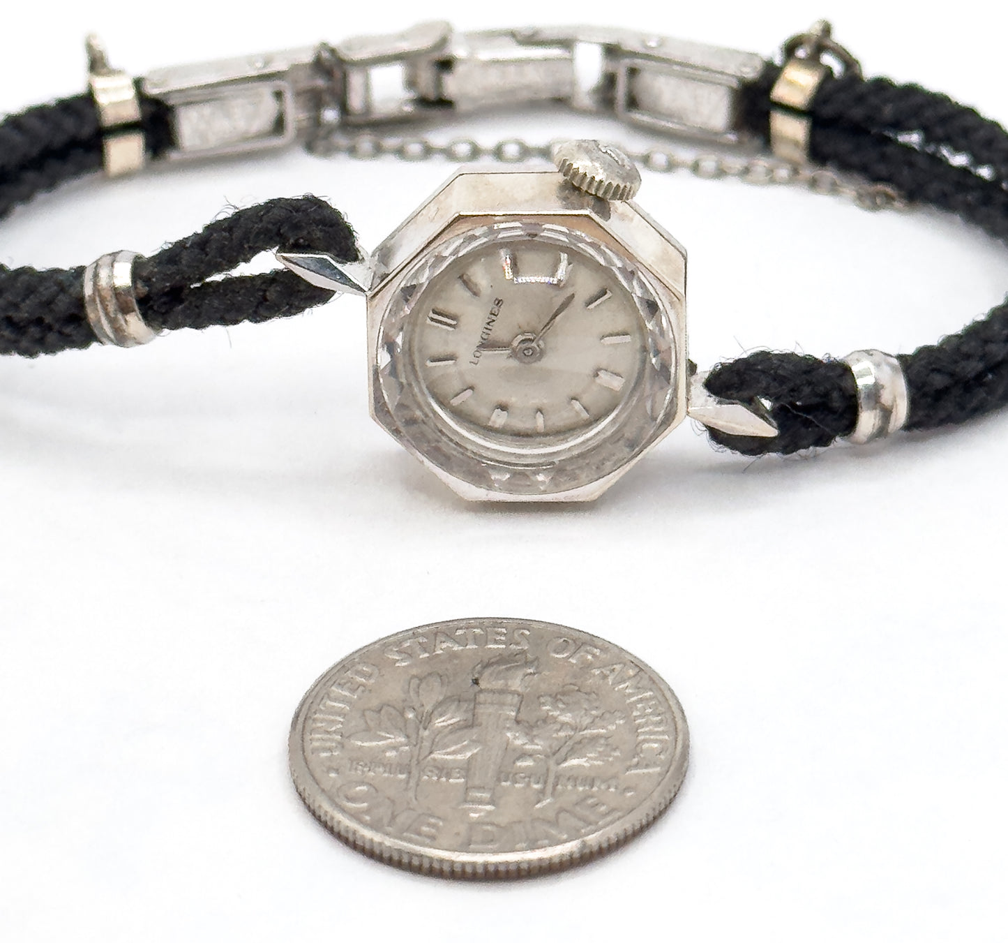 Vintage Longines Ladies Wrist Watch in 14K Gold