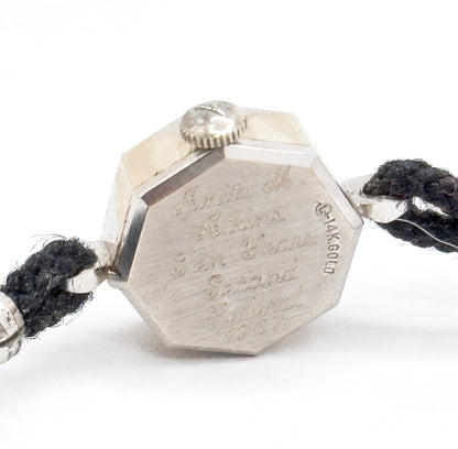 Vintage Longines Ladies Wrist Watch in 14K Gold