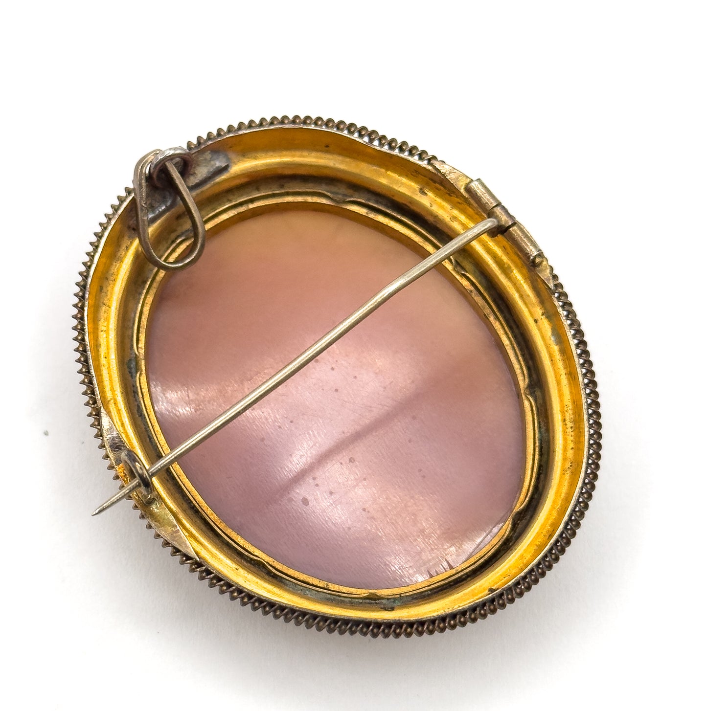 Victorian Etruscan Revival Cameo with Hunter