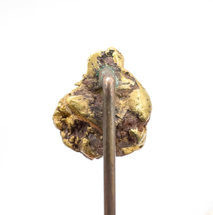 Antique Gold Rush Nugget Stickpin in Gold
