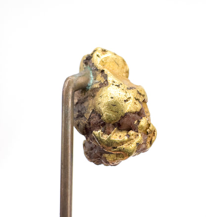 Antique Gold Rush Nugget Stickpin in Gold