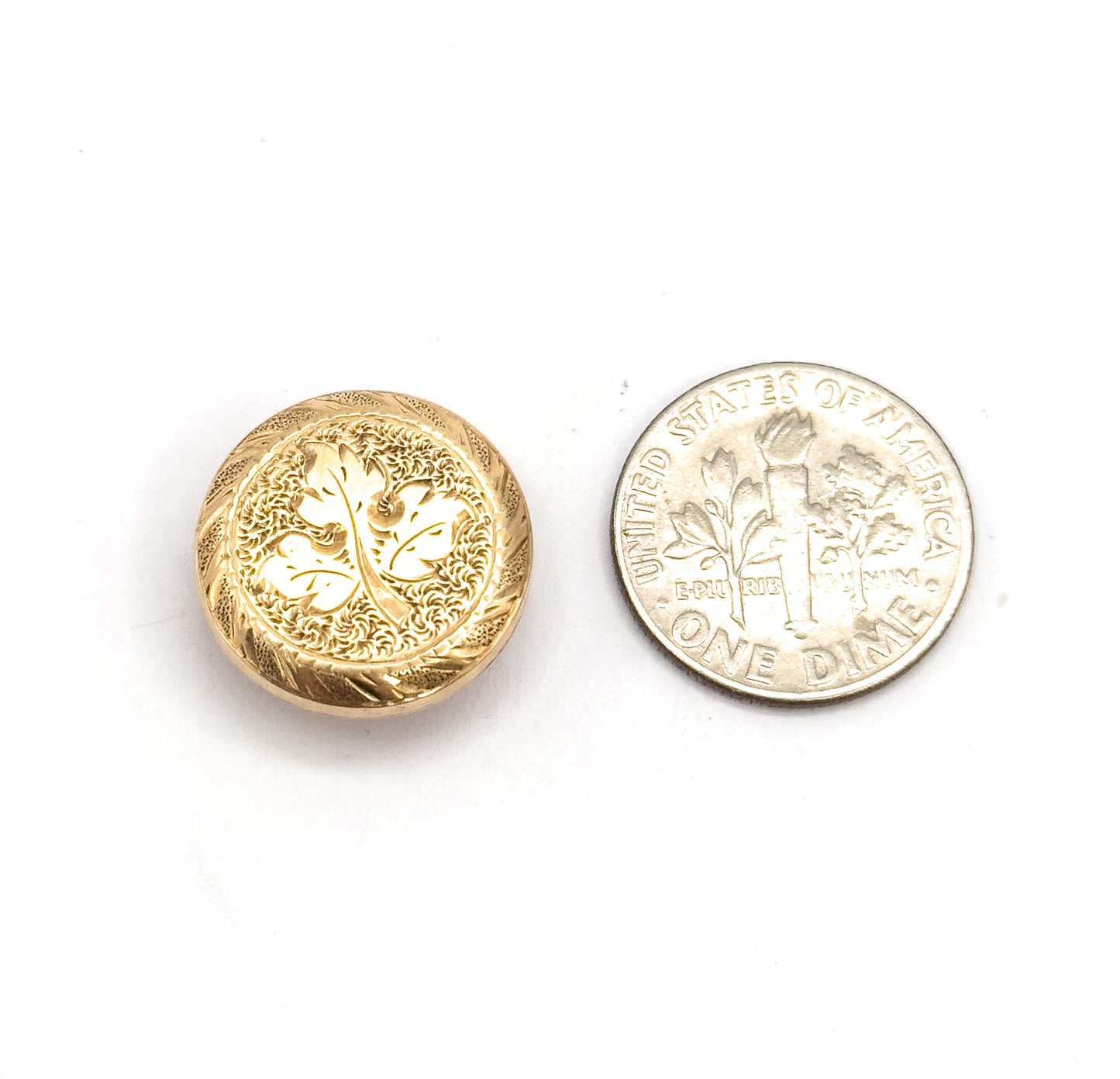 Victorian Circular Shirt Button Studs Cufflinks