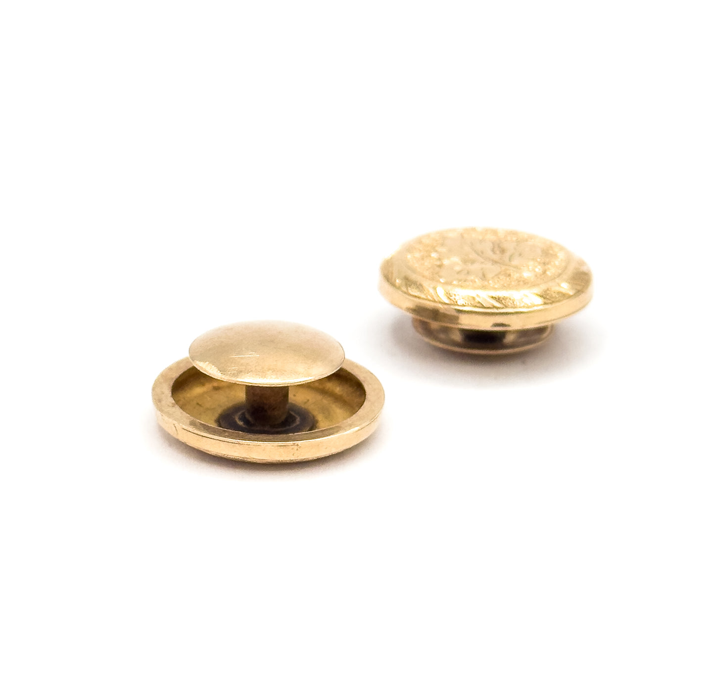 Victorian Circular Shirt Button Studs Cufflinks