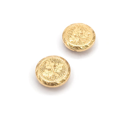 Victorian Circular Shirt Button Studs Cufflinks
