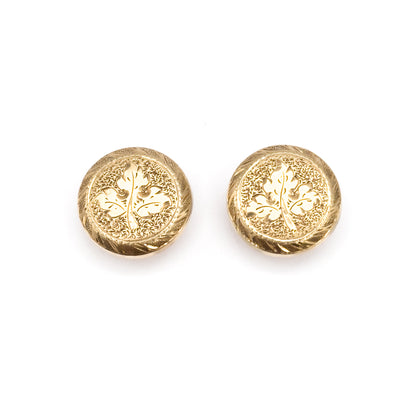 Victorian Circular Shirt Button Studs Cufflinks