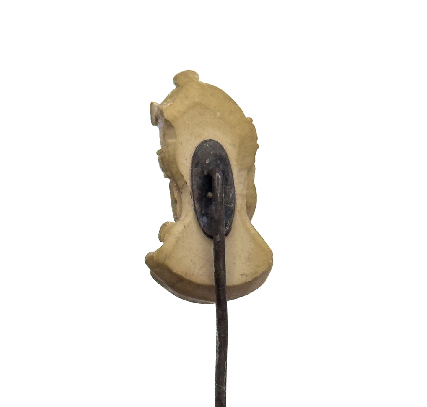 Victorian Grand Tour Lava Cameo Stick Pin
