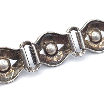 Art Deco Theodor Fahrner Pearl & Marcasite Bracelet in Sterling