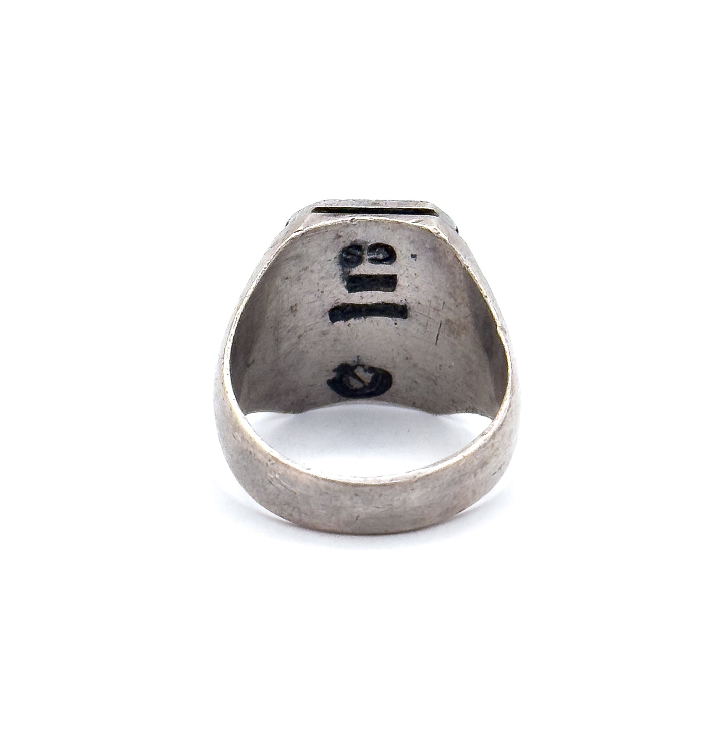 Vintage Leo Zodiac Signet in Sterling Silver