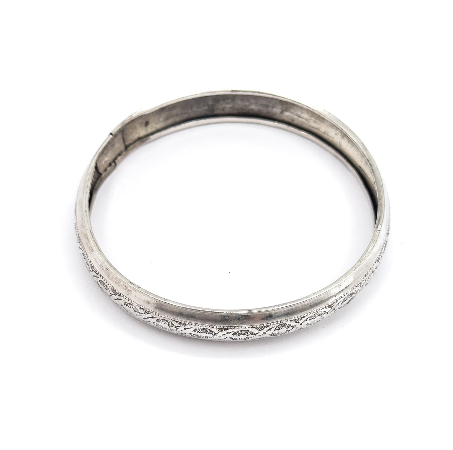Vintage Beaucraft Sterling Bangle Bracelet