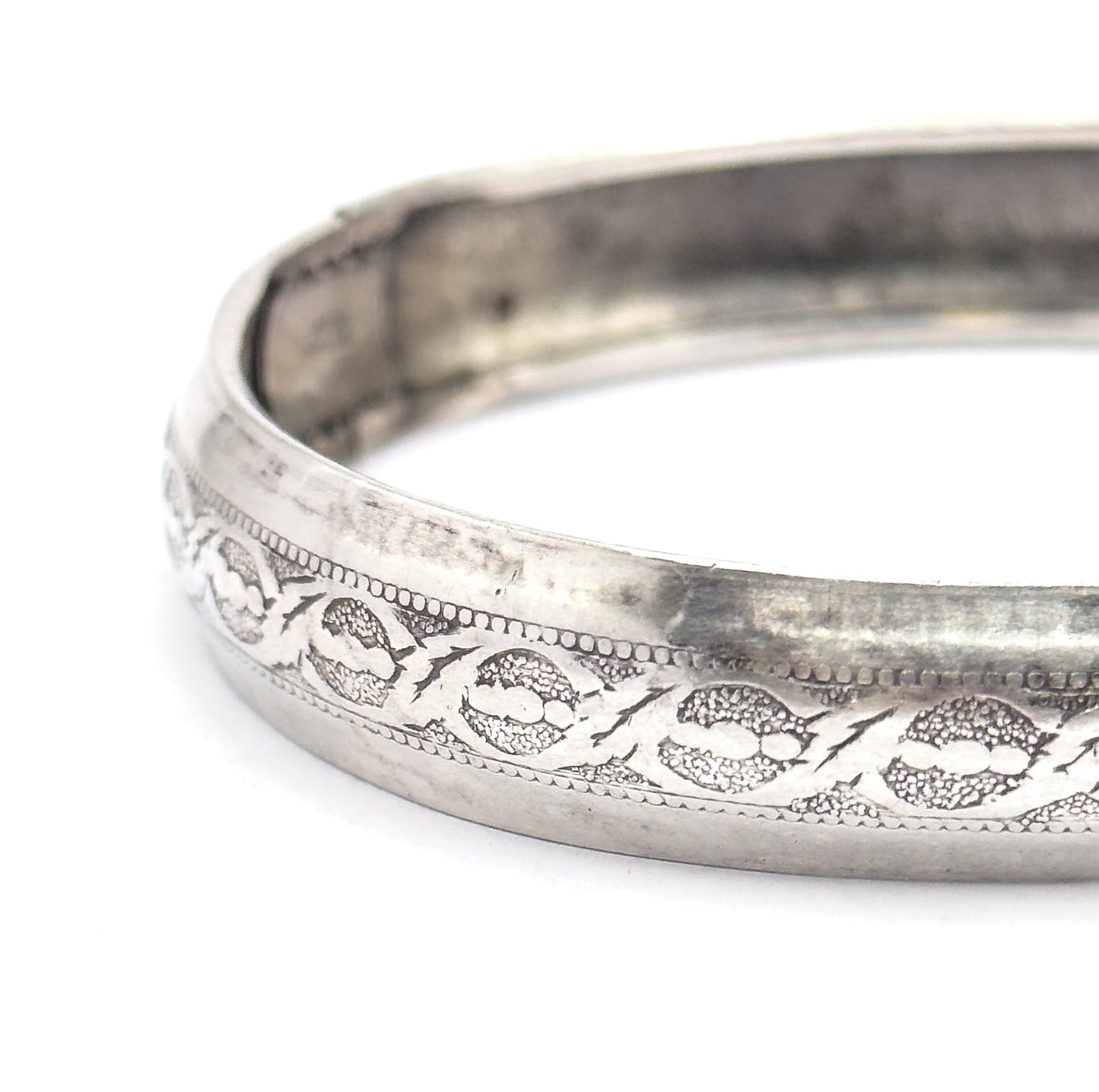 Vintage Beaucraft Sterling Bangle Bracelet