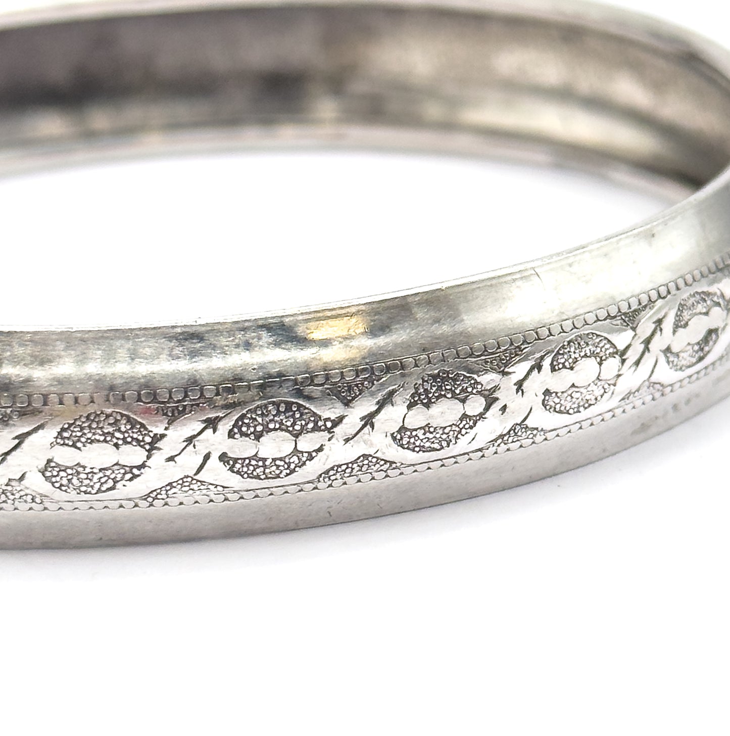 Vintage Beaucraft Sterling Bangle Bracelet