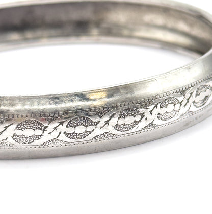 Vintage Beaucraft Sterling Bangle Bracelet