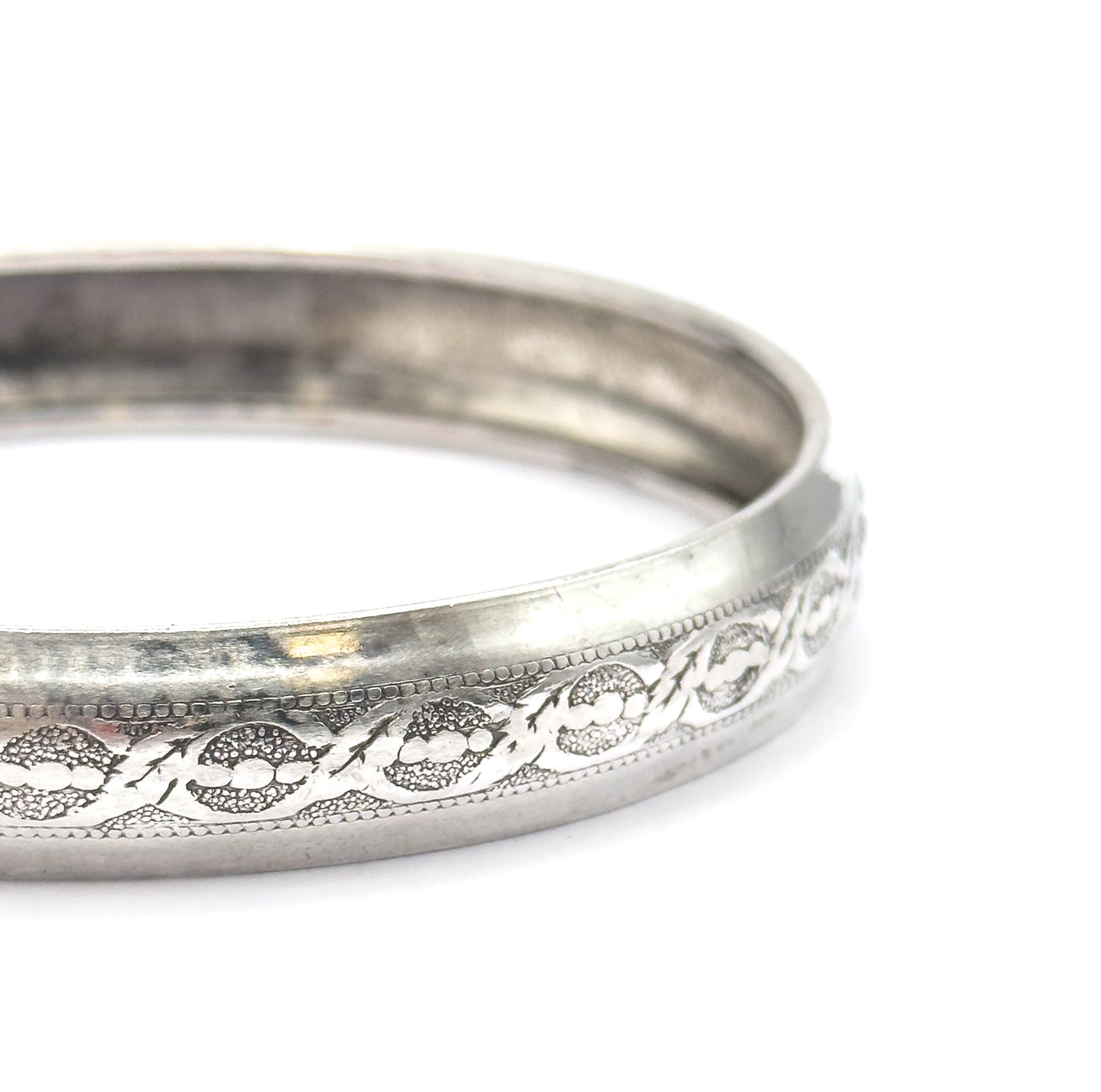 Vintage Beaucraft Sterling Bangle Bracelet