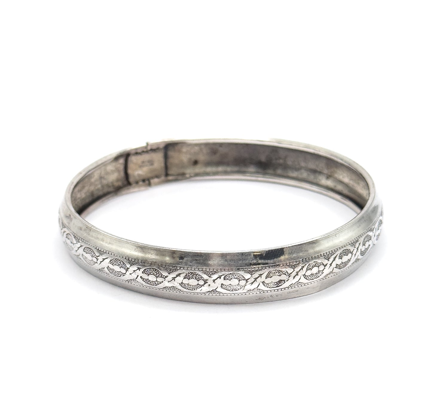 Vintage Beaucraft Sterling Bangle Bracelet
