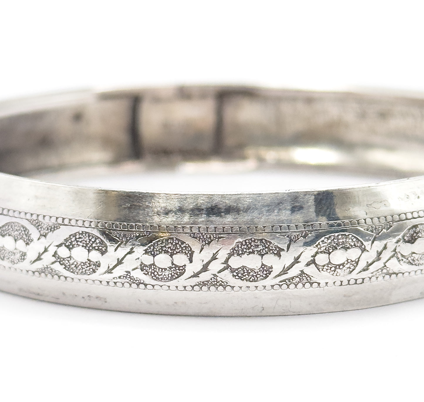 Vintage Beaucraft Sterling Bangle Bracelet