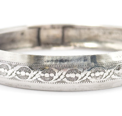 Vintage Beaucraft Sterling Bangle Bracelet