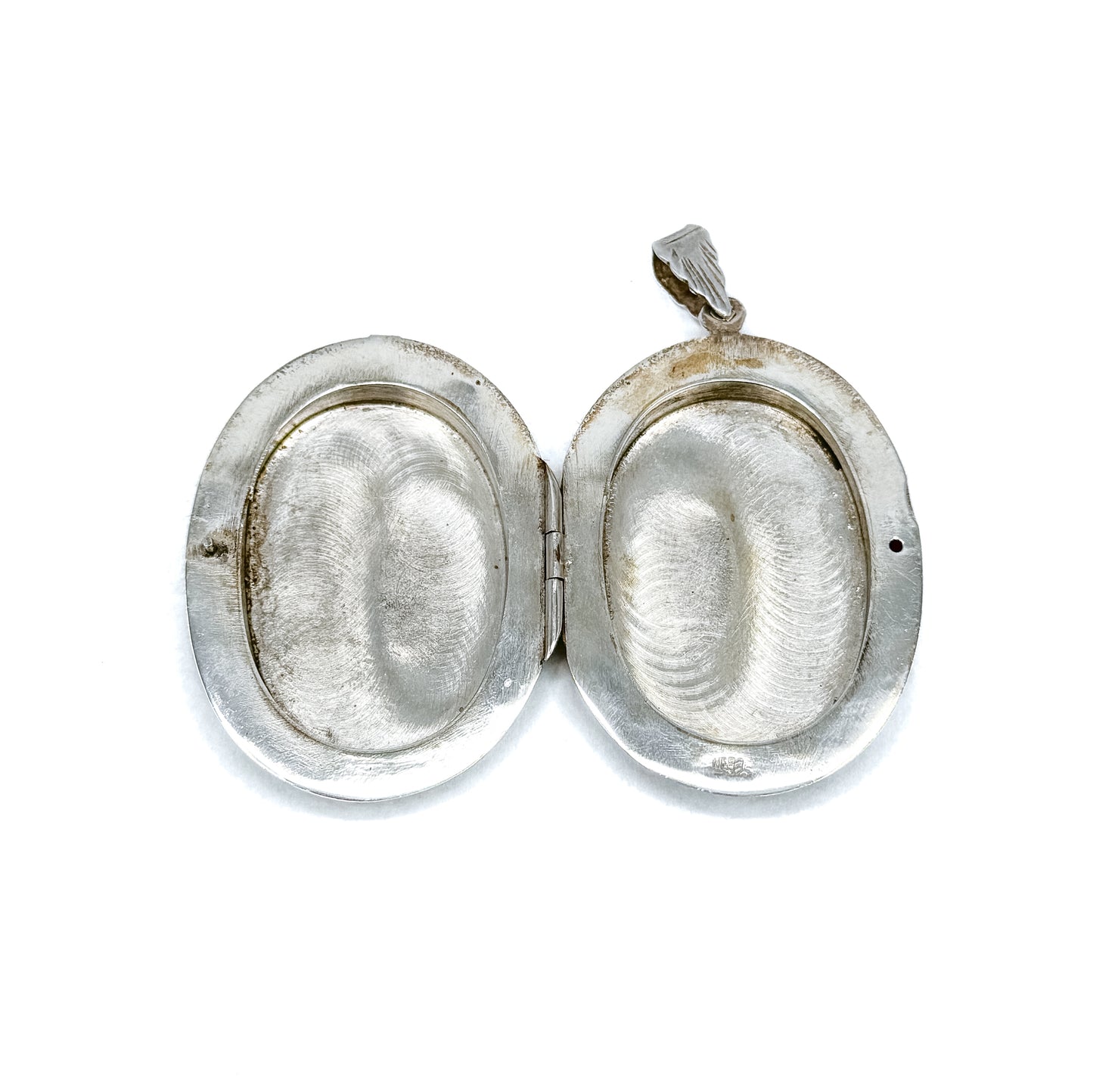 Vintage Victorian Revival Sterling Locket Pendant