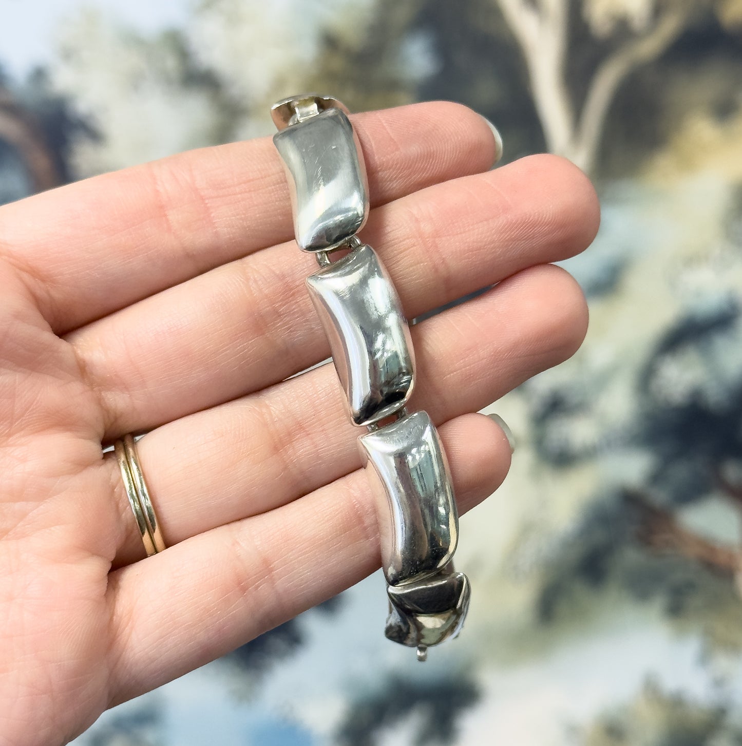 Vintage Weiss Brand Silver Bracelet