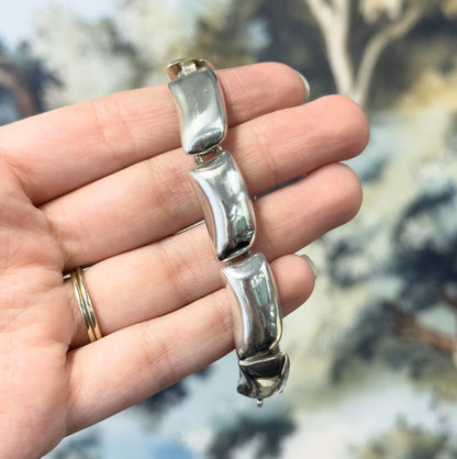 Vintage Weiss Brand Silver Bracelet