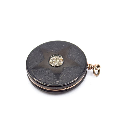 Victorian Pyrite Star Pendant Fob
