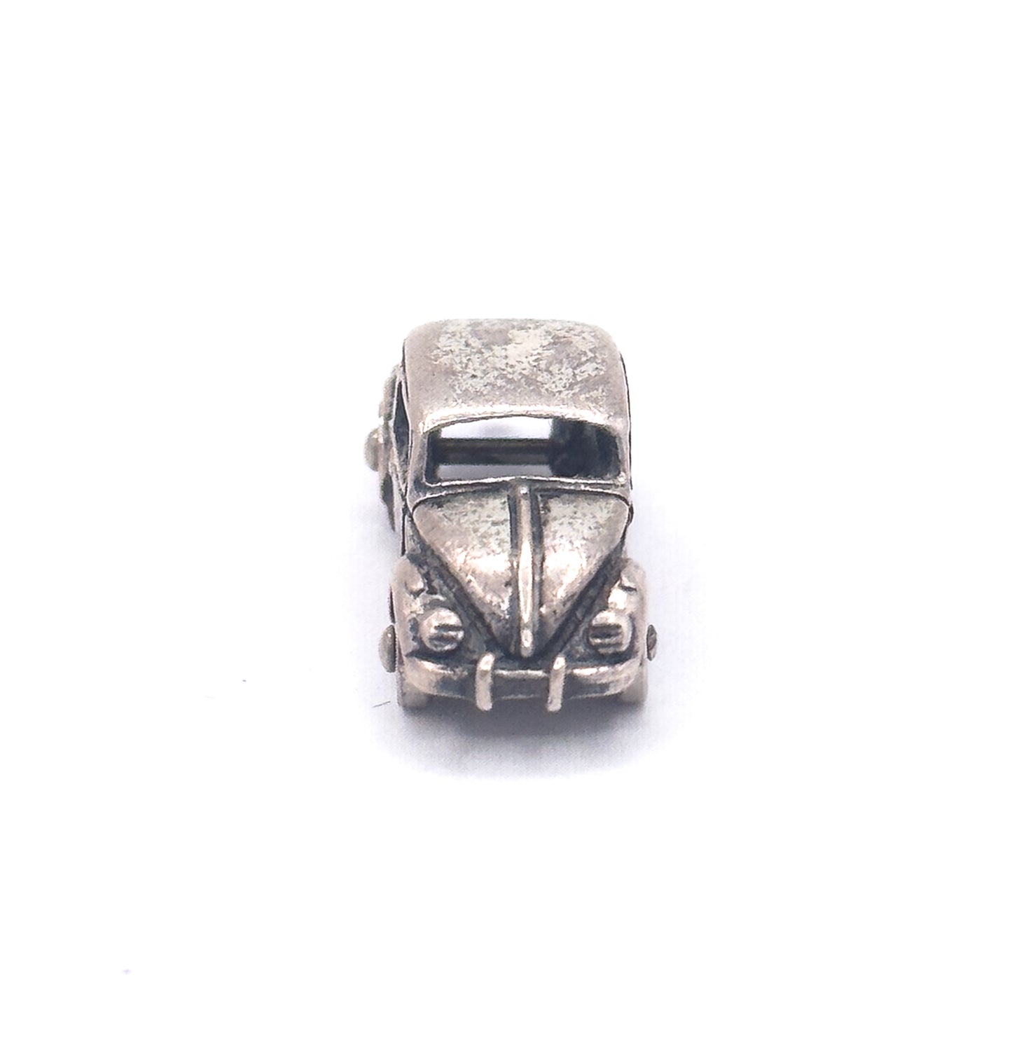 Vintage VW beetle Charm in Silver