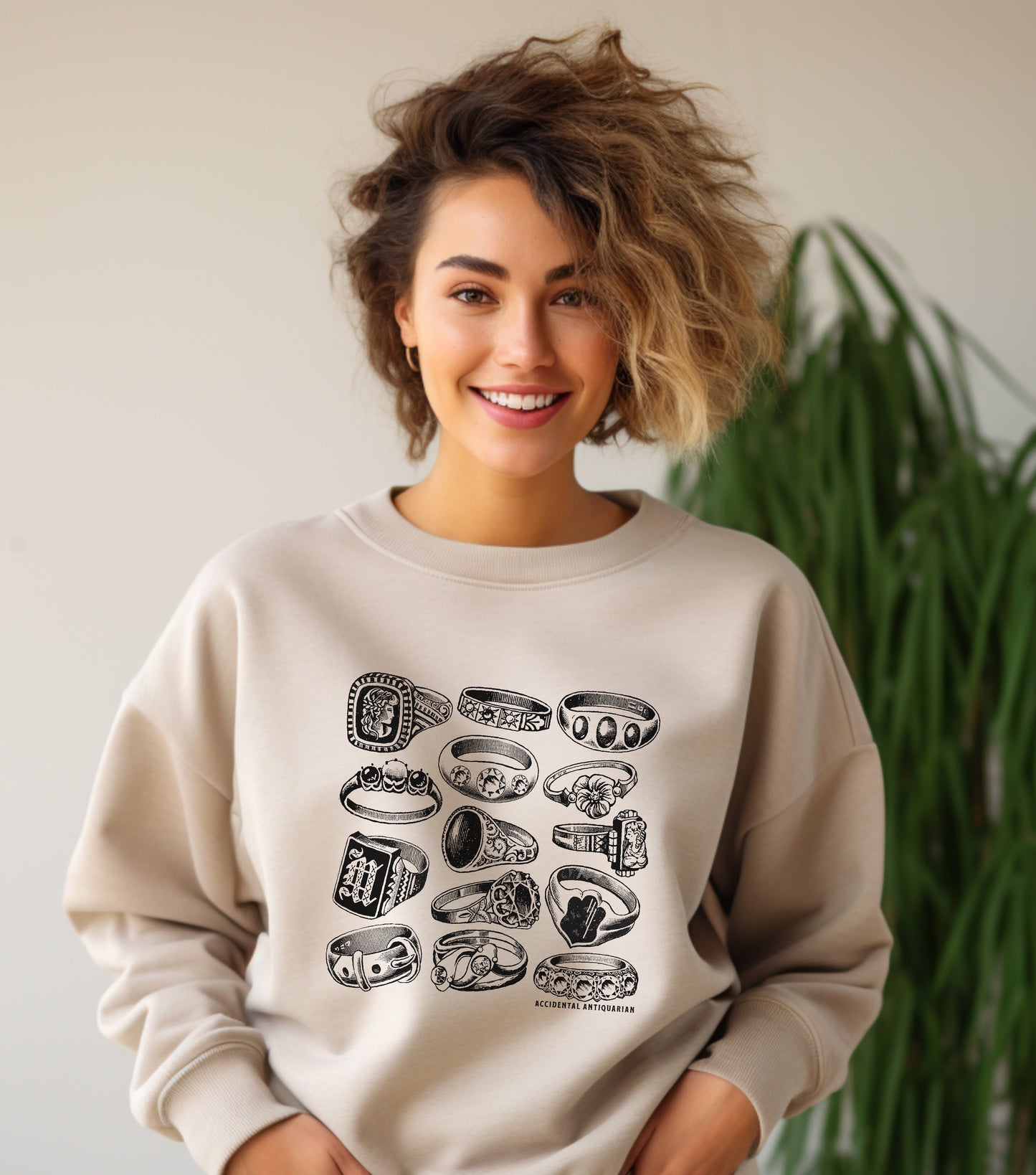 Victorian Rings Sweater Unisex image 0