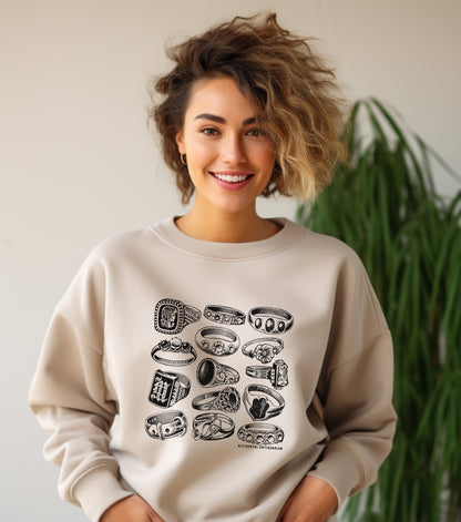 Victorian Rings Sweater Unisex image 0