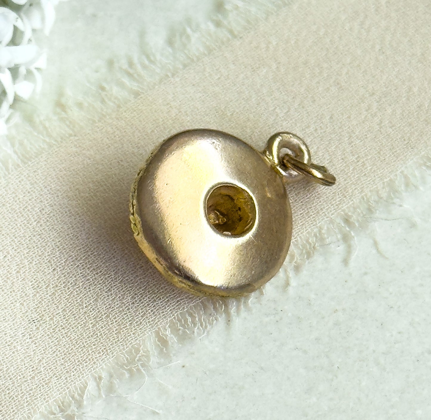 Tiny 10K Gold Sombrero Charm Mexican Gold Sombrero hat Pendant